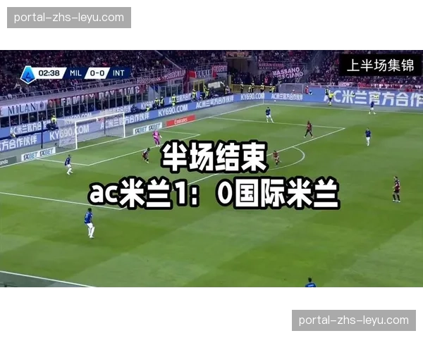 米兰德比半场数据：AC米兰控球率62%但仅3次射正